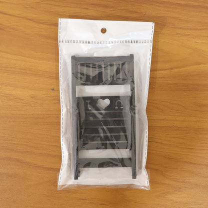 Mini Chair Shape Mobile Stand Holder (1 Pc / Balck Color)