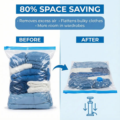 Vacuum Storage Bags, Compression Bags (5 Pcs Set)